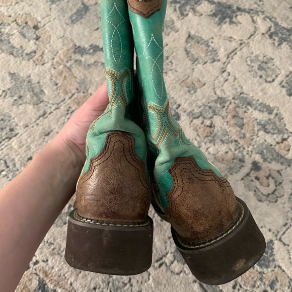 Justin Ladies Gypsy Raya Square Toe Boots - Picture 6 of 12